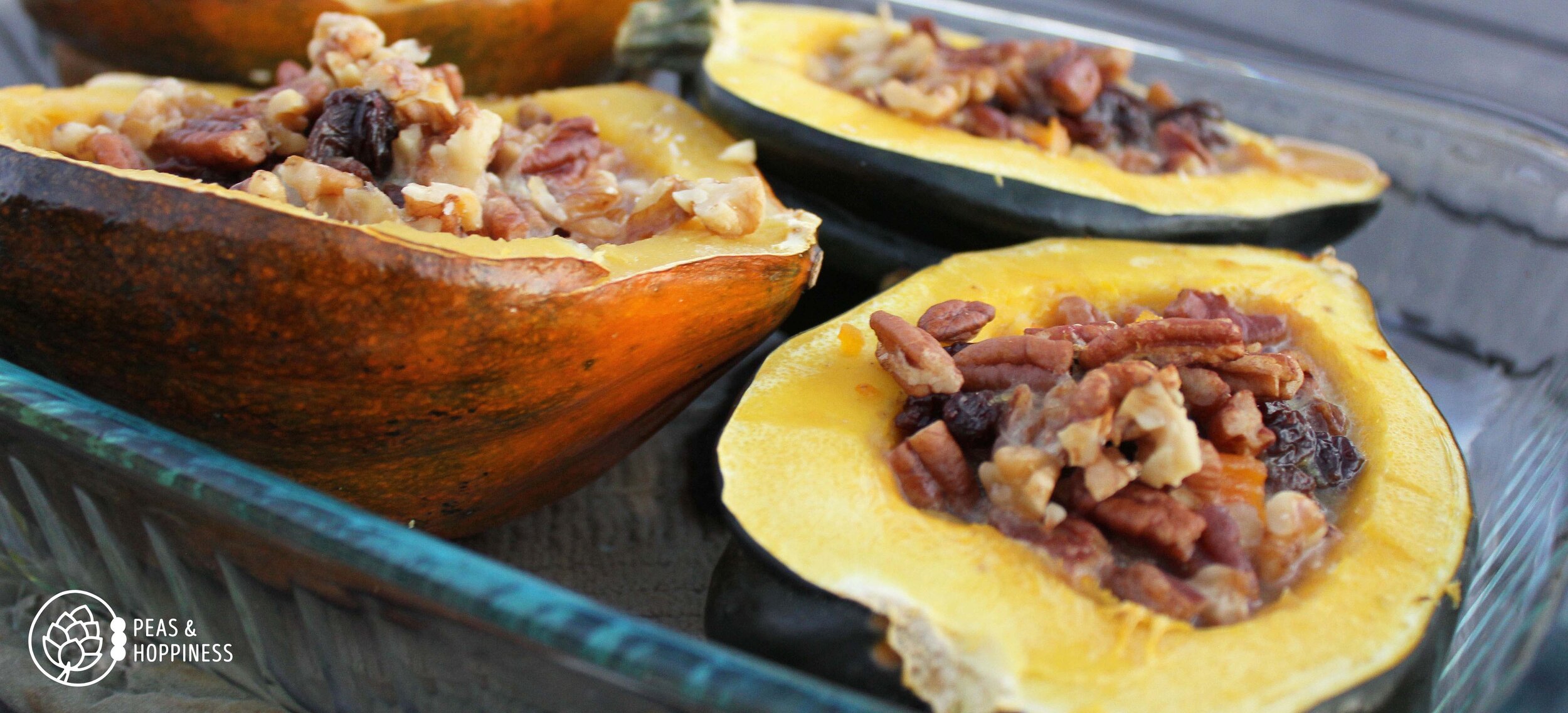 Try this delicious recipe for Nuts &amp; Bolts Acorn Squash