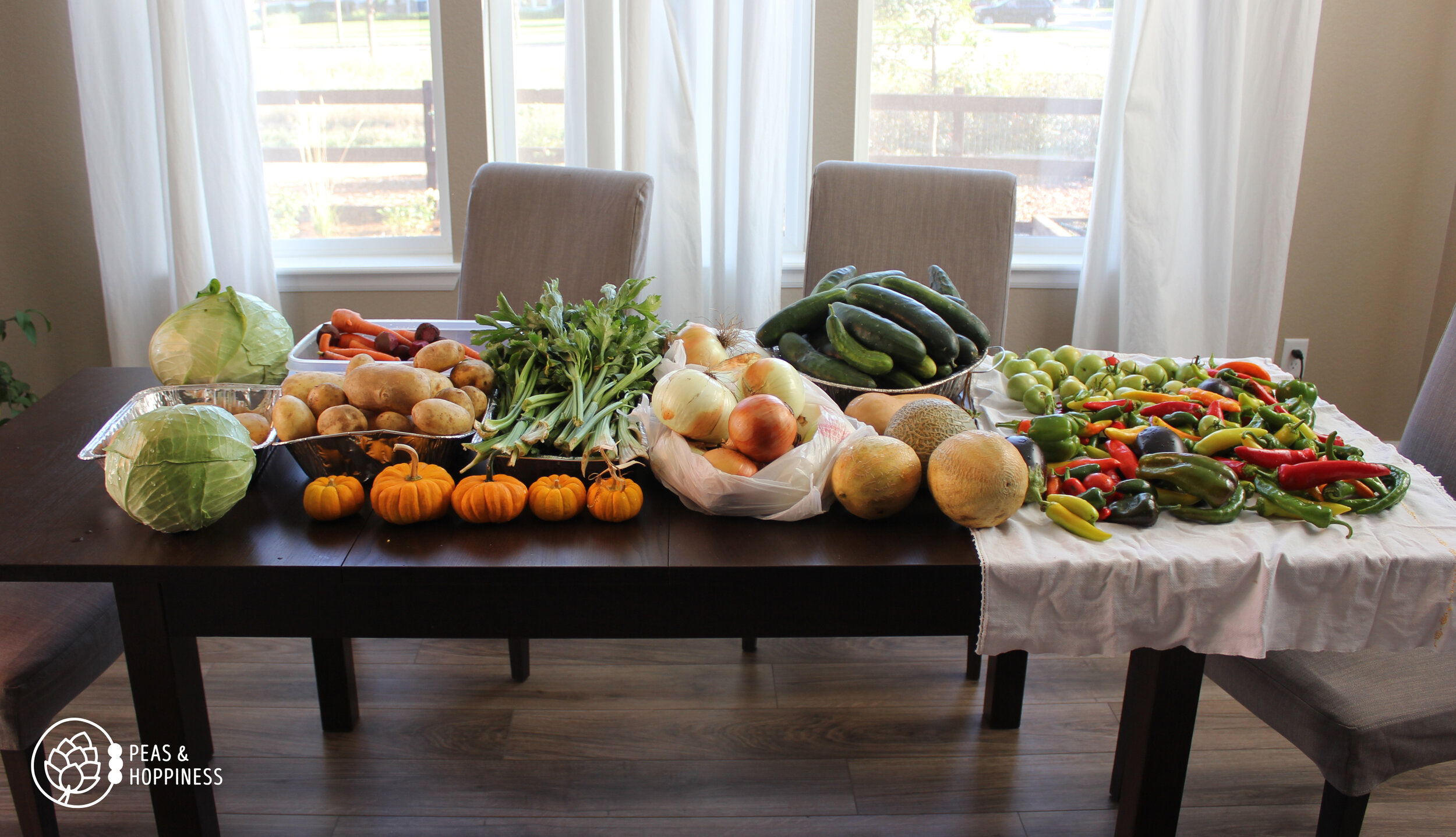 Some of the bounty from last year’s Fall Festival at Miller Farms
