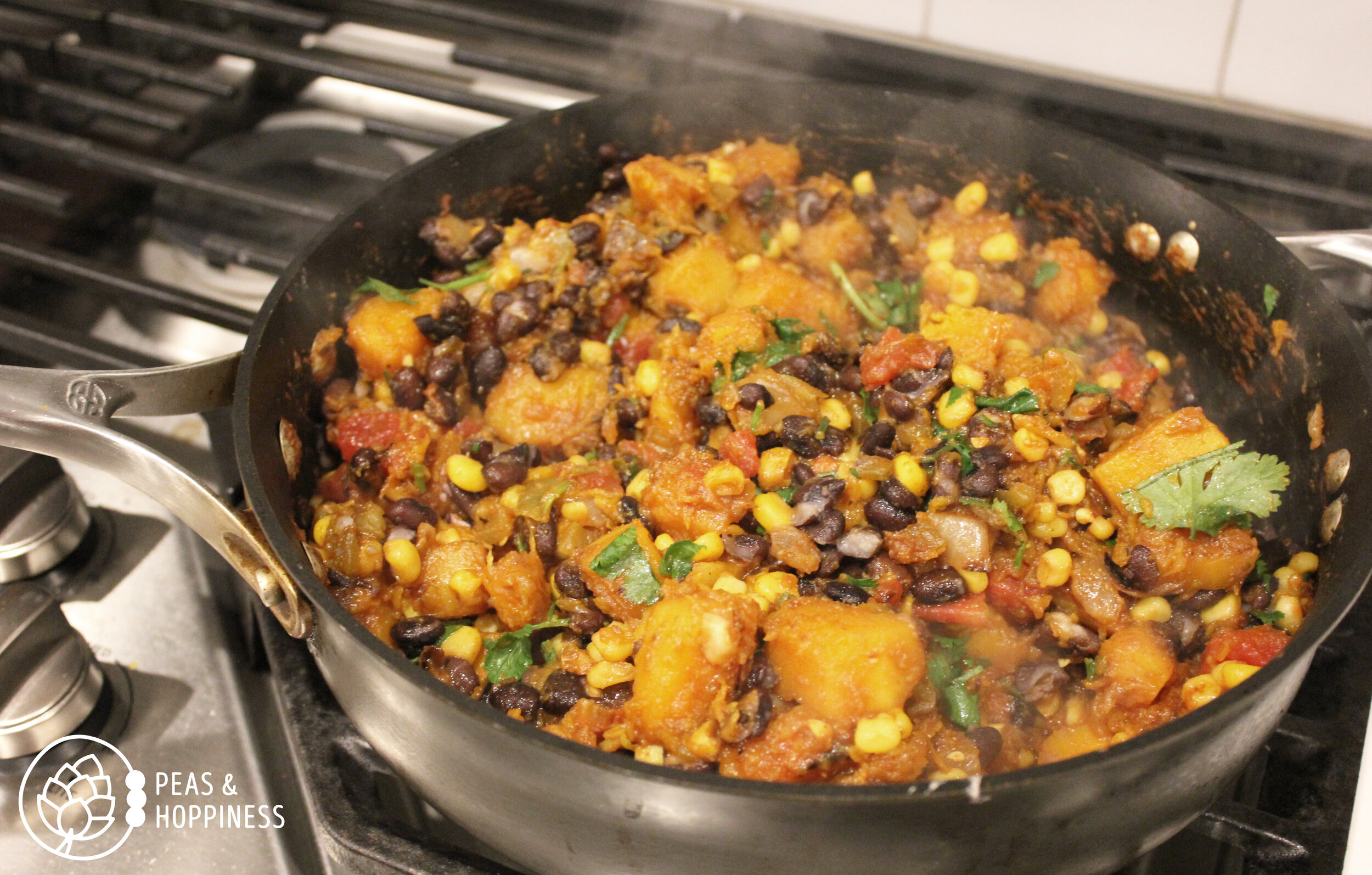 Butternut Squash Mexican Skillet
