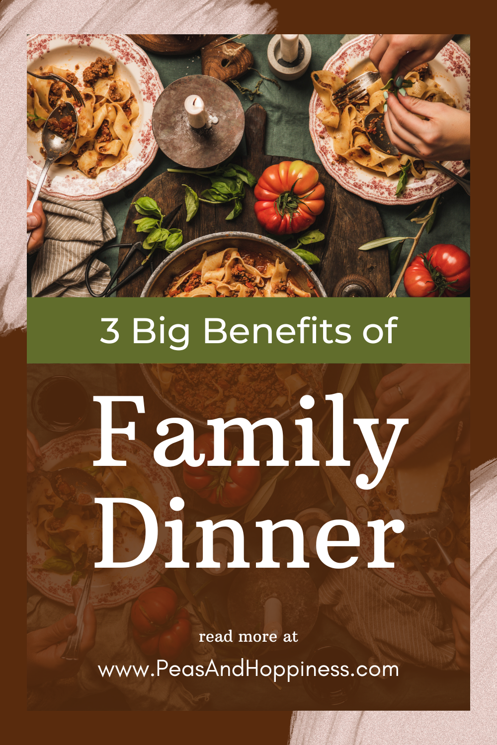 The benefits of having mealtime as a family