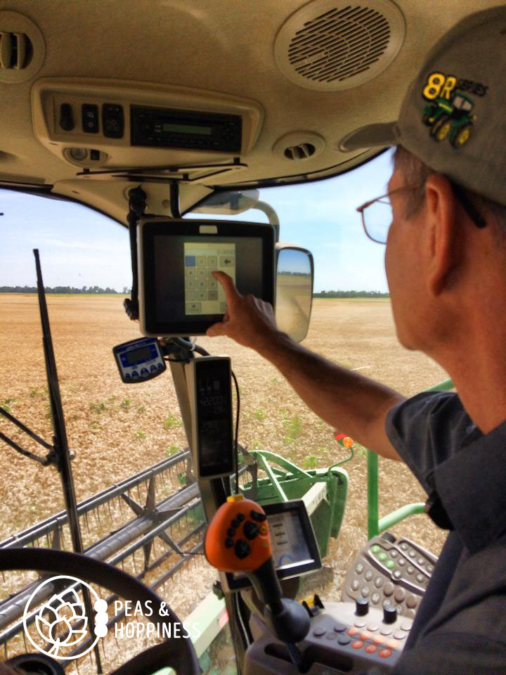 Precision agriculture in large-scale farming