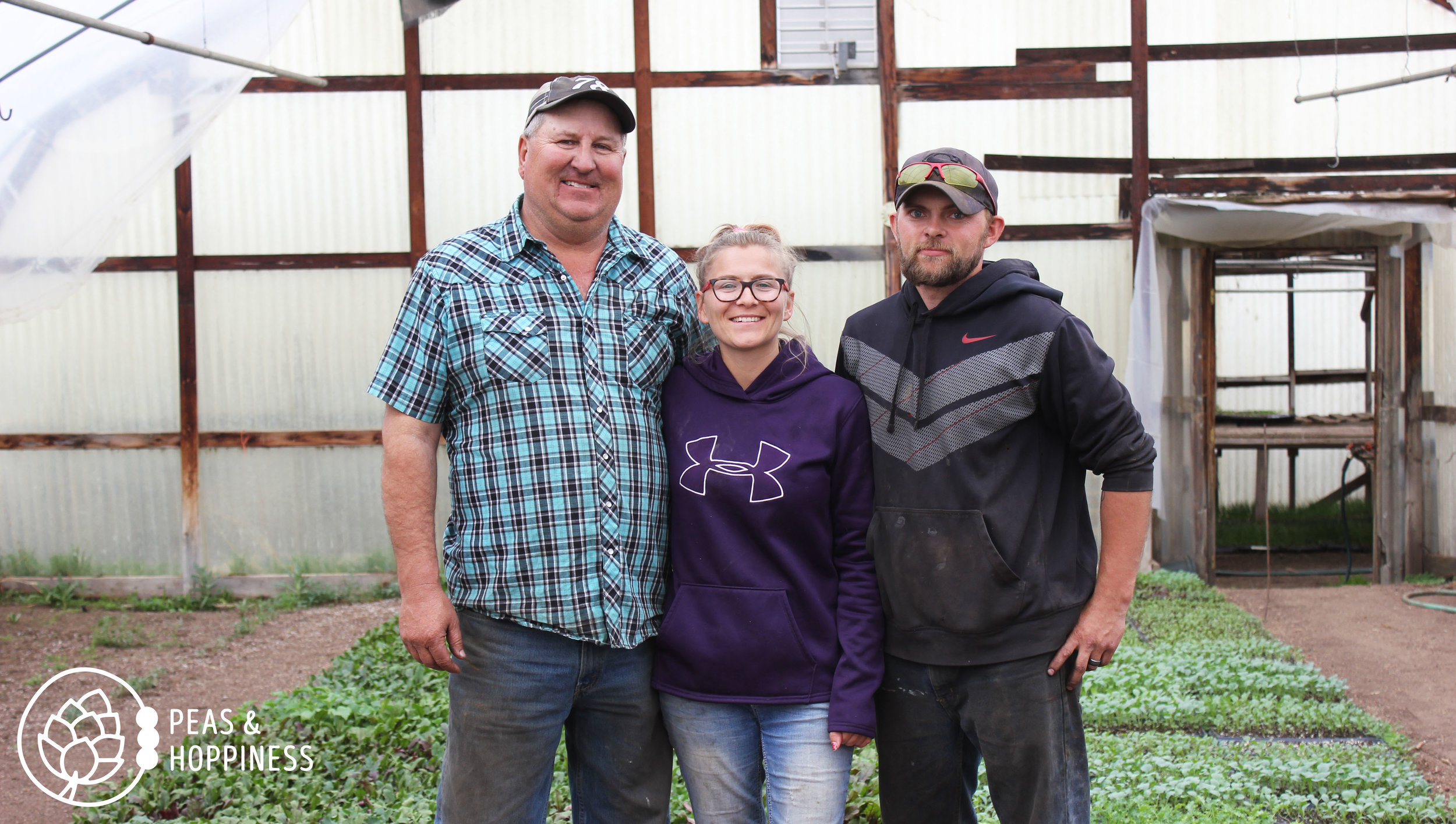 Meet Joe Miller and future farmers Shelli &amp; Andy. Not pictured: Joe’s wife and his six other children!