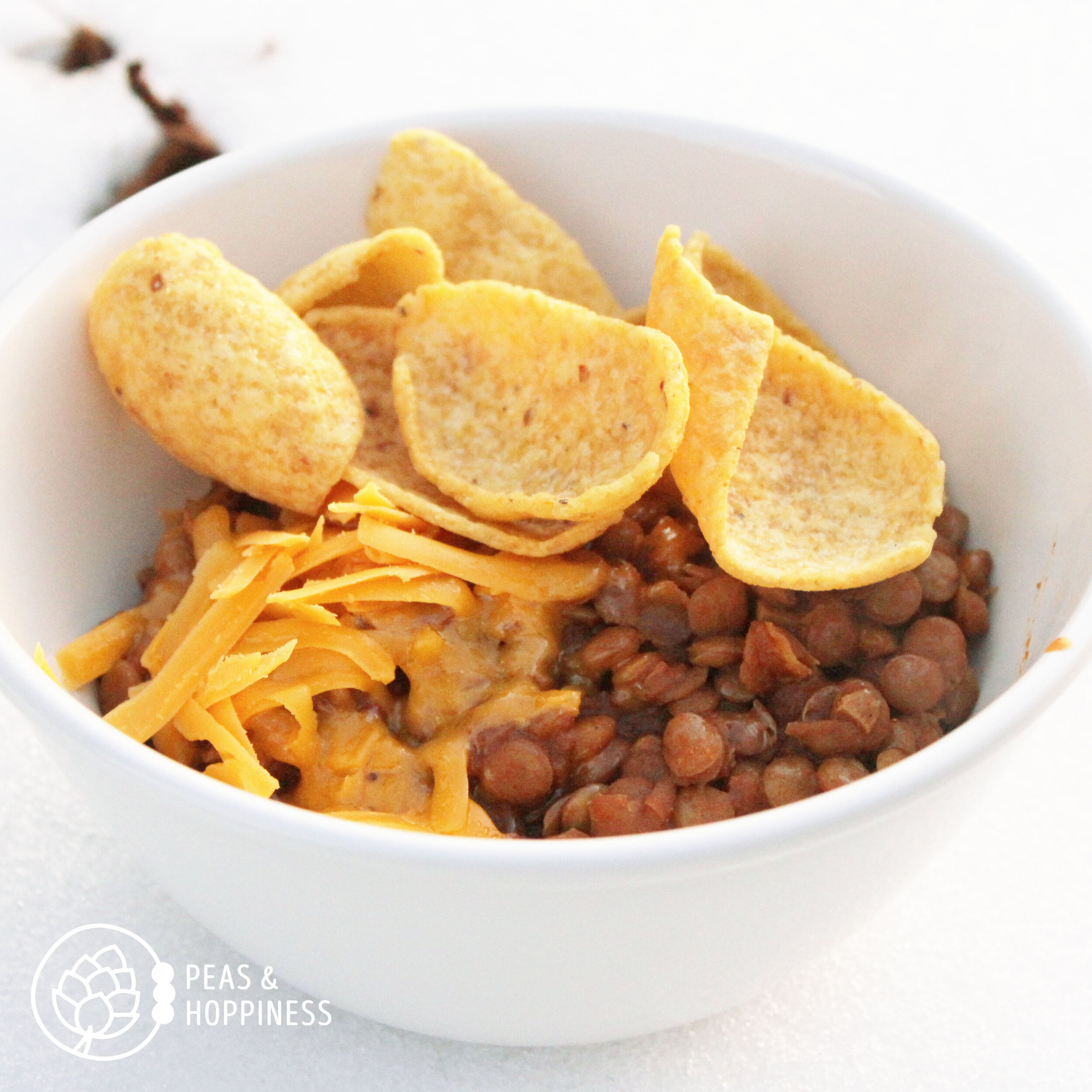 Lentil Frito Pie - Easy Vegetarian or Vegan Recipe from Peas and Hoppiness
