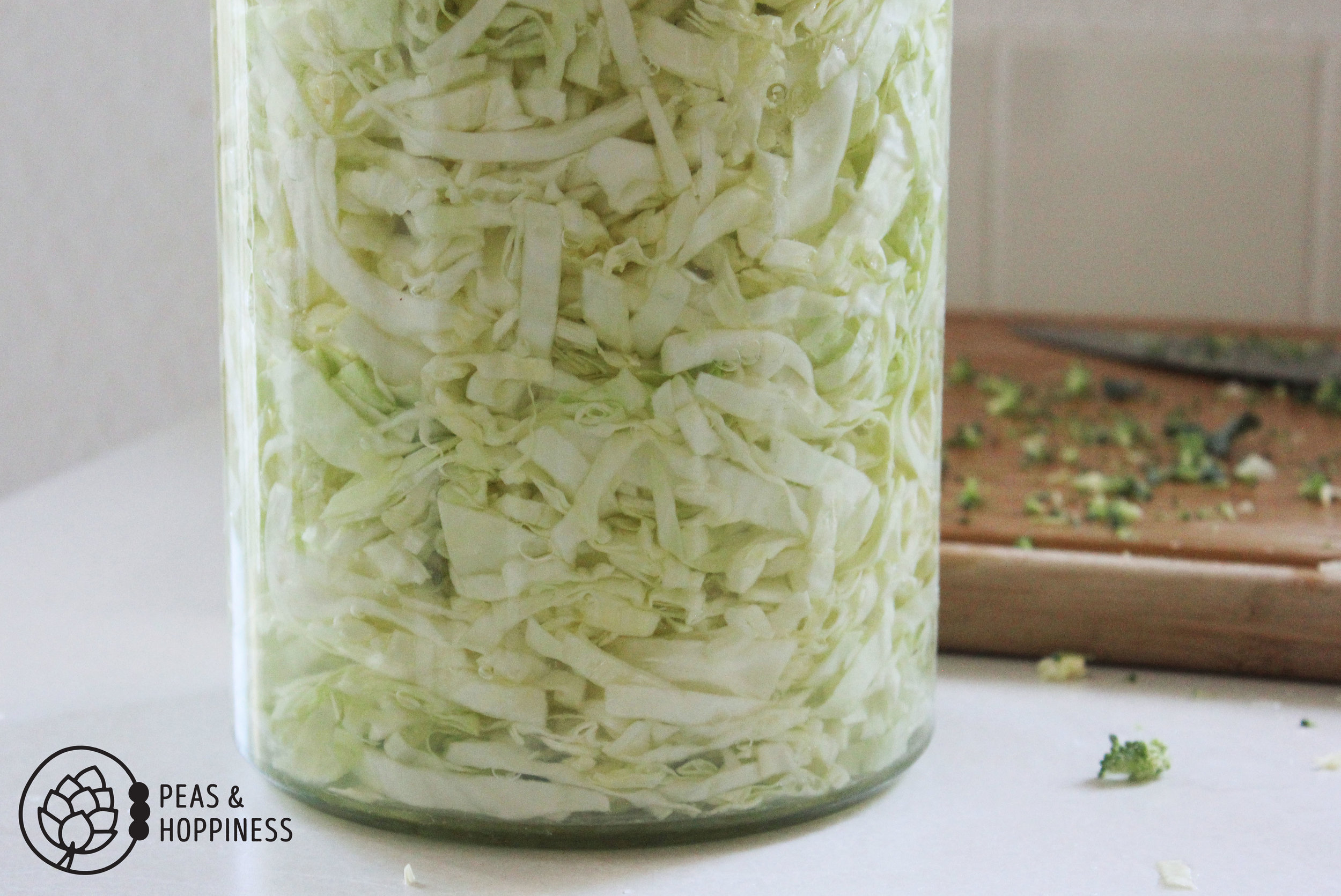 Probiotics &amp; Prebiotics in Easier-than-you'd-think Homemade Sauerkraut