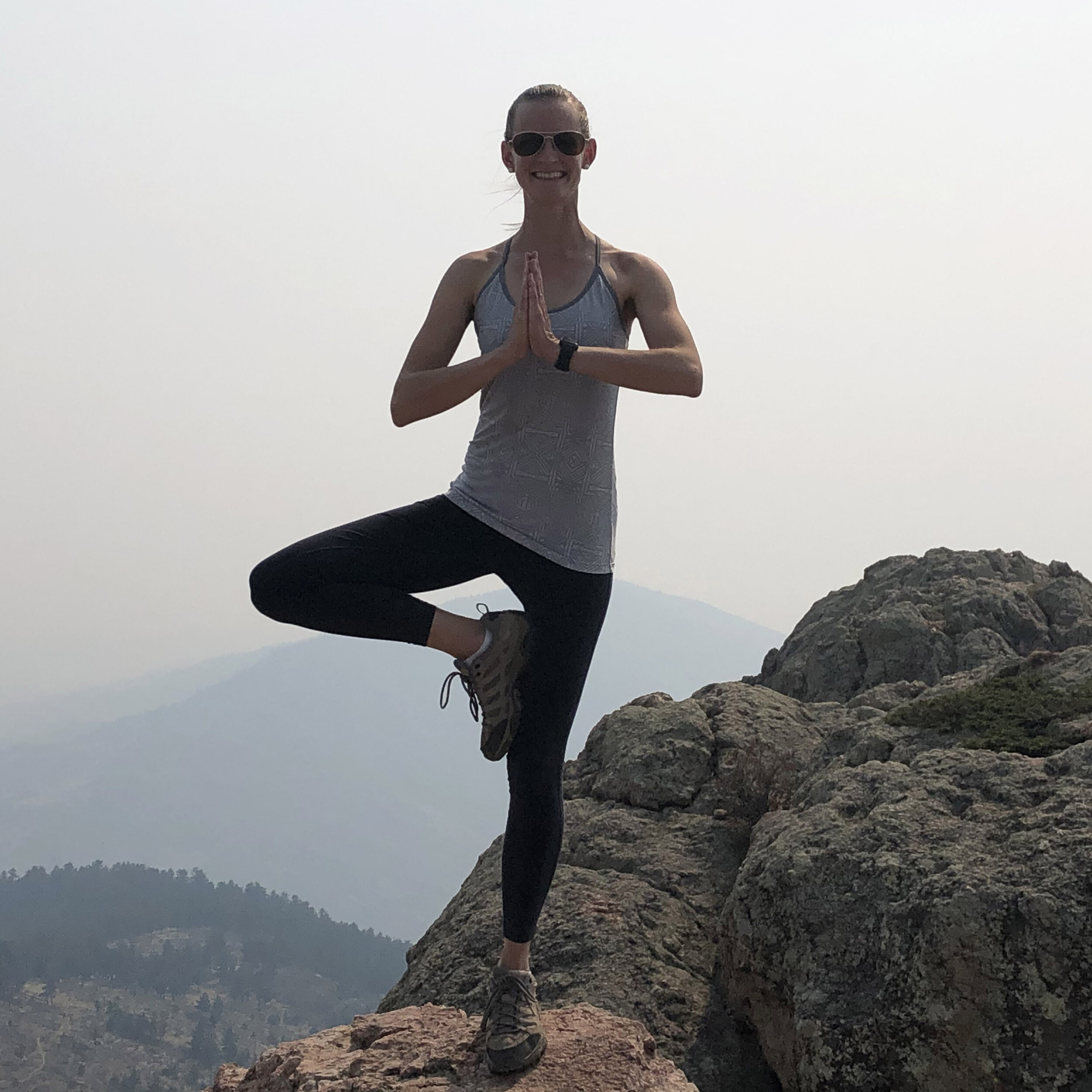 I always wanted to be able to balance in tree pose on top of a mountain. After four years of consistent yoga practice, it’s actually easy. But it took four years of practice, shedding, and keeping to get here.
