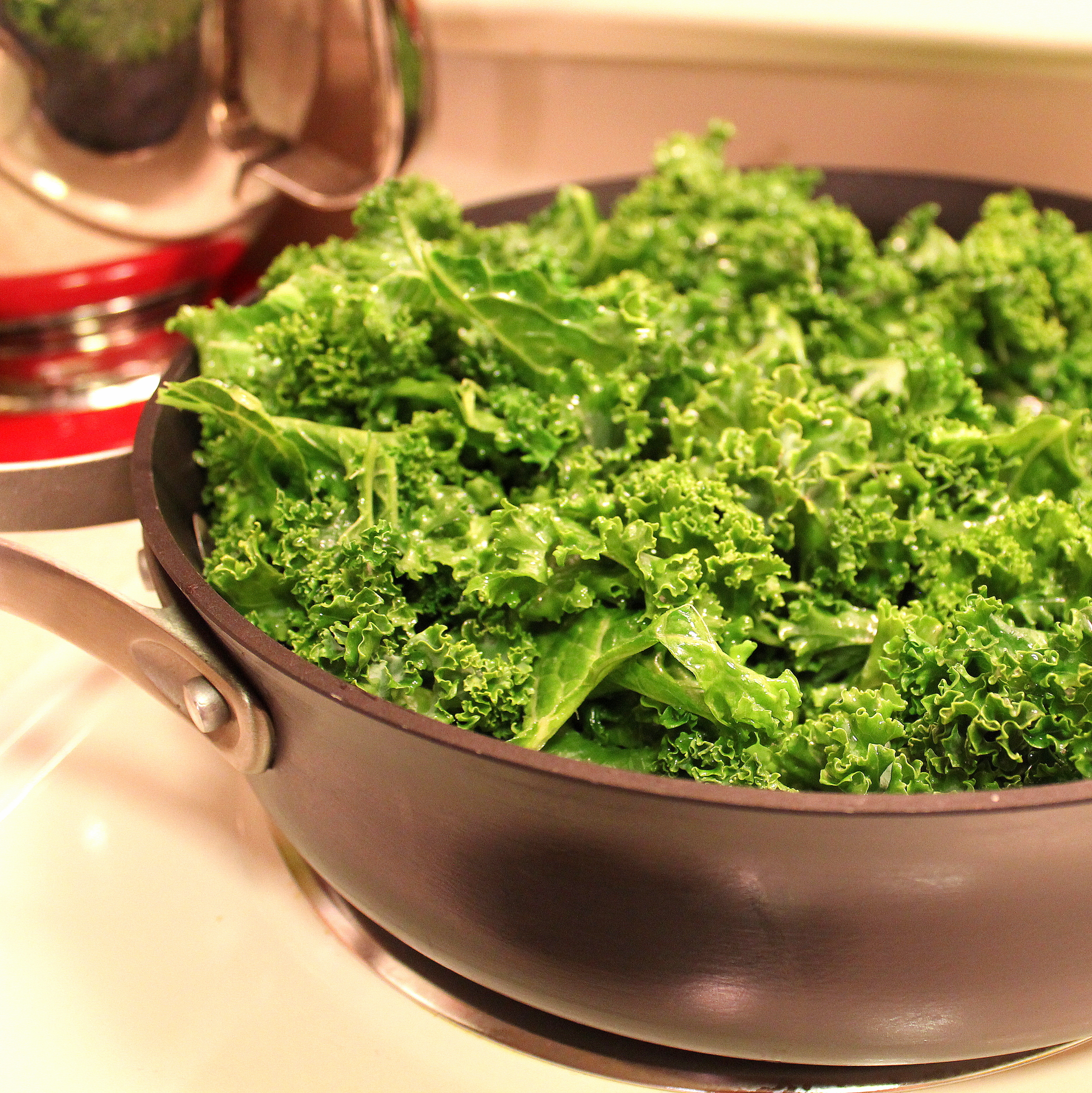 Yum. Go superfood kale!