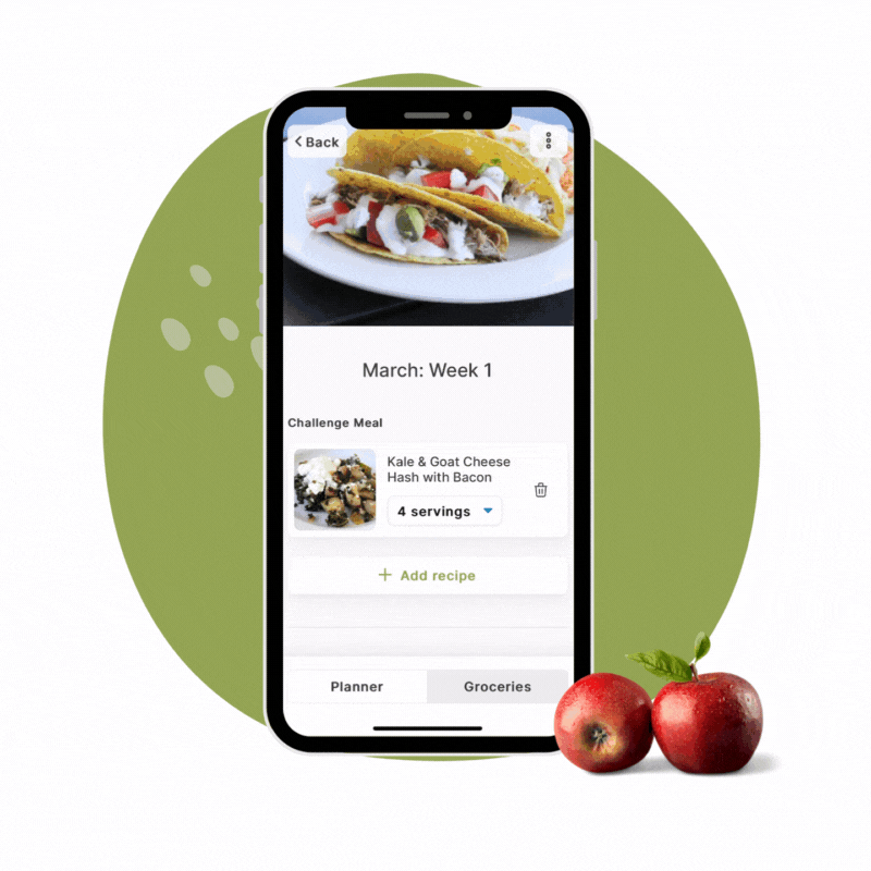How to customize your meal plan using our mobile app