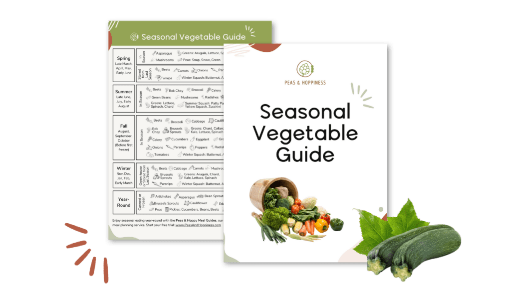 Seasonal Vegetable Guide