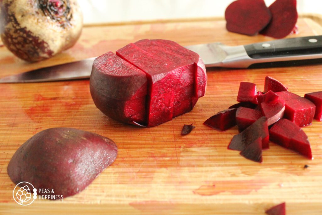 Fresh Raw Diced Beets