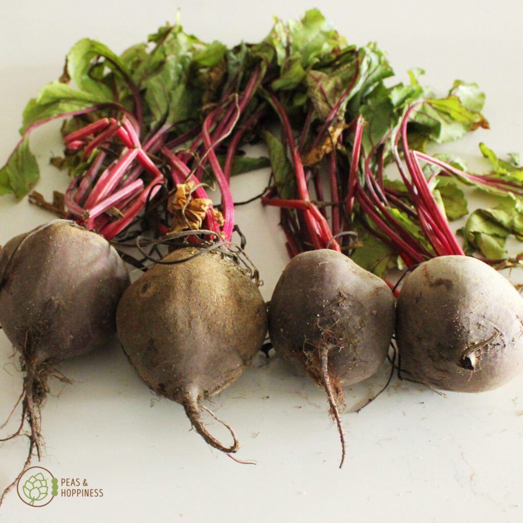 Fresh Whole Raw Beets