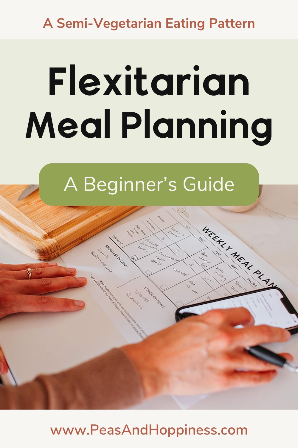 Flexitarian Meal Planning - A Beginner's Guide - Semi-Vegetarian Diet