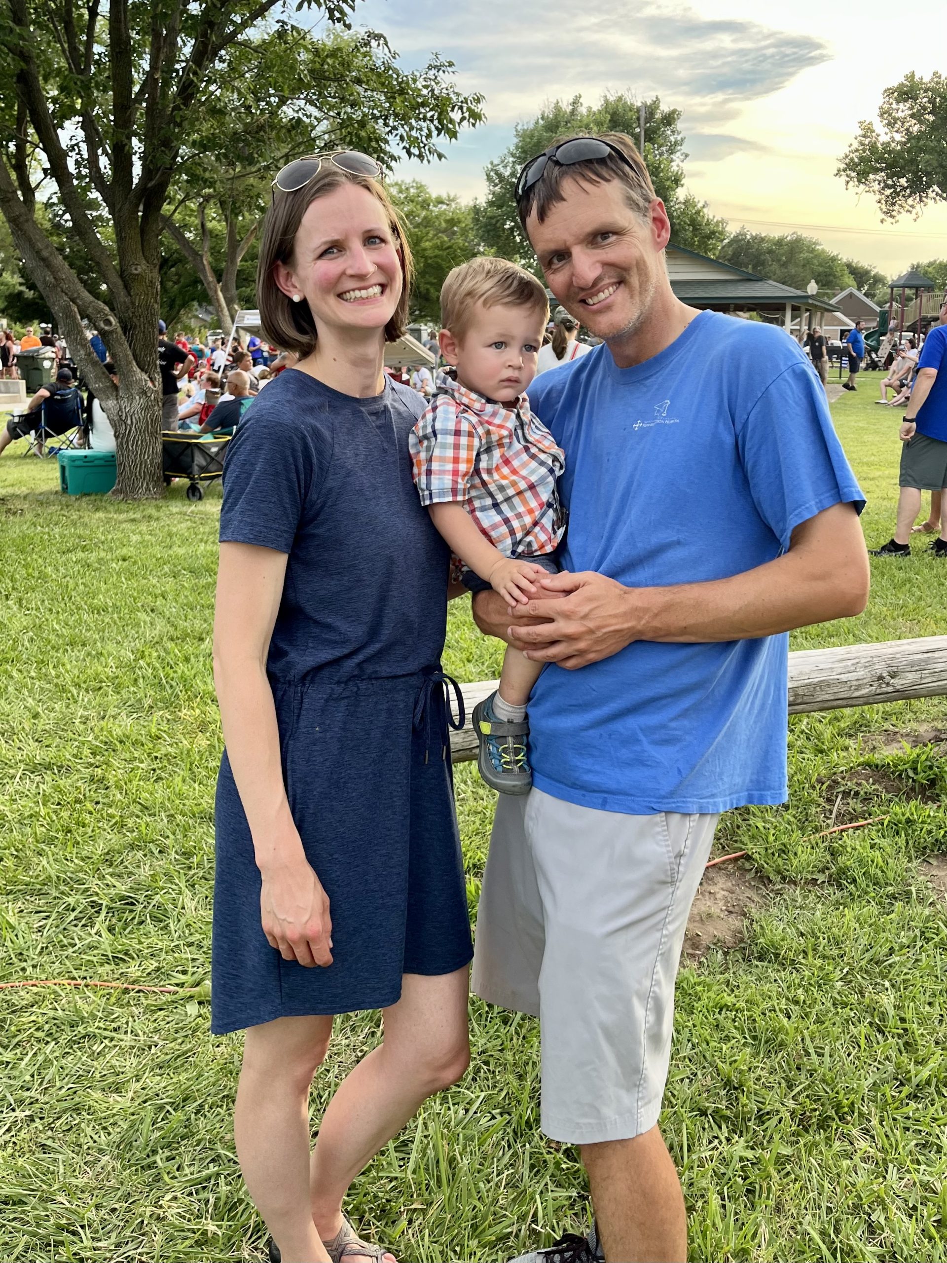 4th of July on the Farm - family photo